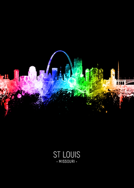 St Louis Missouri Skyline
