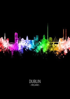 Dublin Ireland Skyline