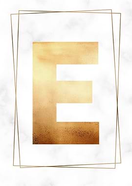 LETTER E
