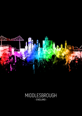 Middlesbrough Skyline