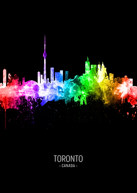 Toronto Canada Skyline