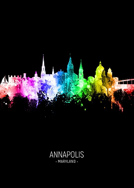 Annapolis Maryland Skyline