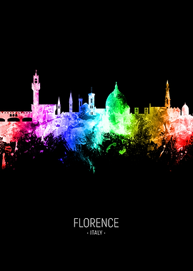 Florence Italy Skyline