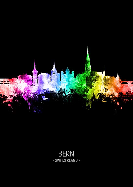 Bern Switzerland Skyline