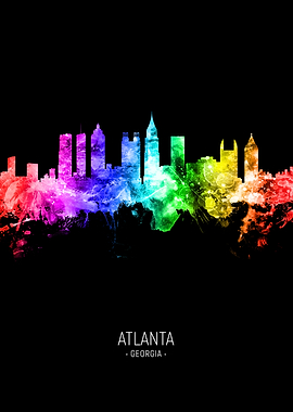 Atlanta Georgia Skyline