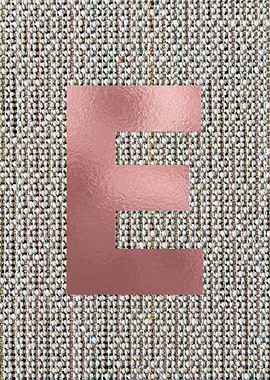 LETTER E