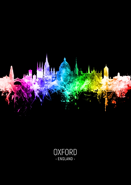 Oxford England Skyline
