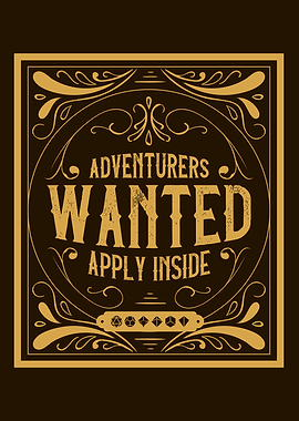 RPG Adventurers Wanted
