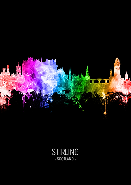 Stirling Scotland Skyline