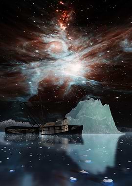 Boat and Iceberg