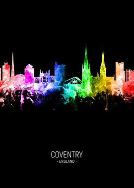 Coventry England Skyline