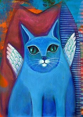 Yet another blue cat