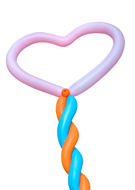 heart and balloons