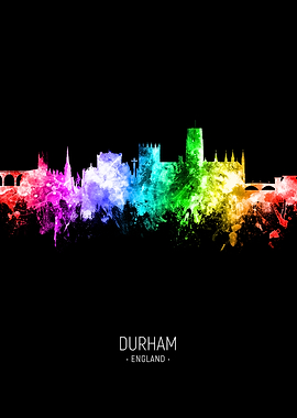 Durham England Skyline
