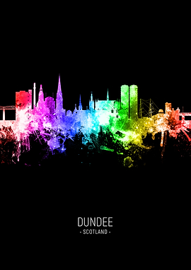 Dundee Scotland Skyline