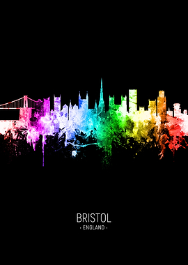 Bristol England Skyline