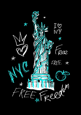 New York statue of liberty