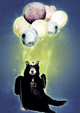 Bear with Ballons