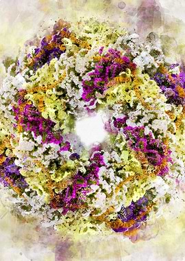 Wreath of flowers II