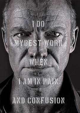 Sting My Best Work