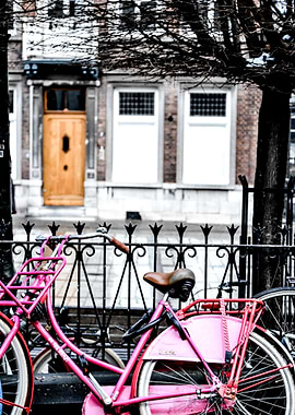 A touch of urban pink