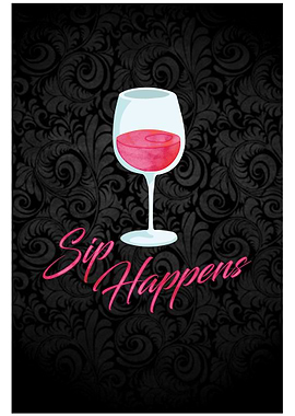 Sip Happens Funny Wine