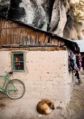 House from the mountain