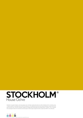 STOCKHOLM House Ochre