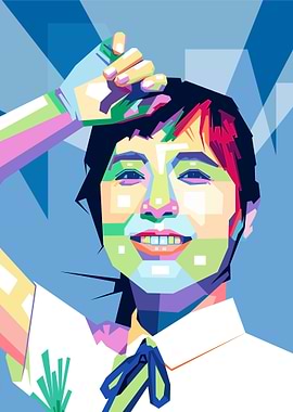 Yuki Sasou WPAP Pop Art