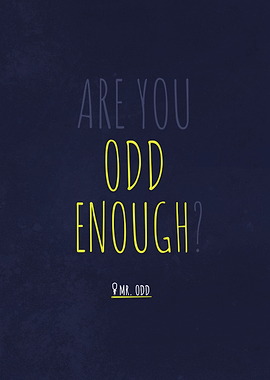 Are You Odd Enough