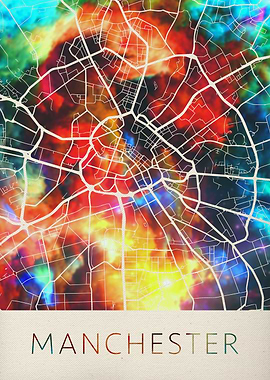 Manchester City Watercolor