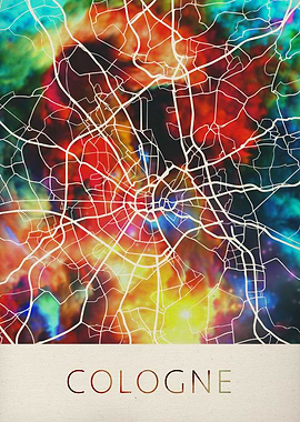 Cologne Germany Watercolor