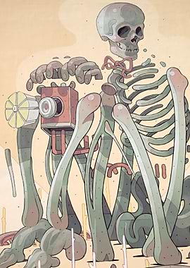 Grafitti Skeleton