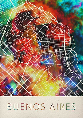 Buenos Aires Watercolor