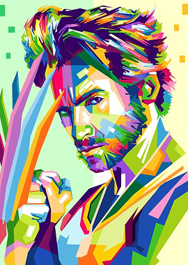 Hughman jack WPAP POP ART