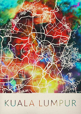 Kuala Lumpur Watercolor