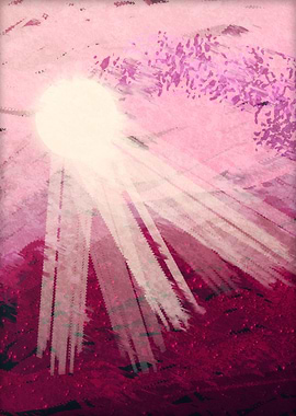 Cherry Blossom Sea Sunrise