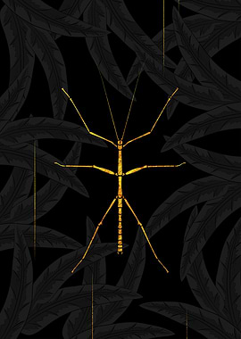 Golden Walking Stick