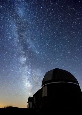 Mont chiran milky way