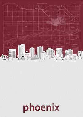 Phoenix skyline red