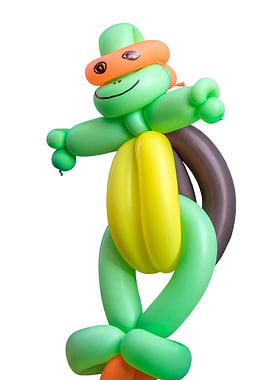 puppet made with balloon