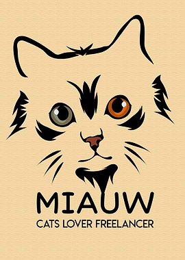 Miauw Cat Lover Freelancer