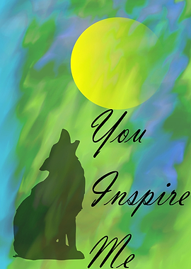 You inspire me