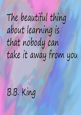 Learning quote