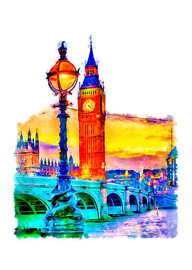 Big Ben Tower in London