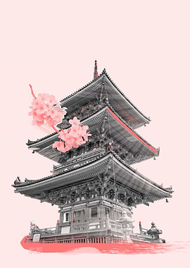 Vintage Kyoto Poster 02
