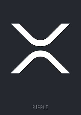 Ripple XRP Crypto Poster