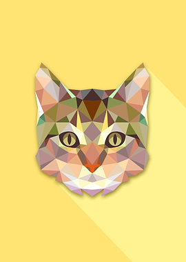 Cat Triangle Design