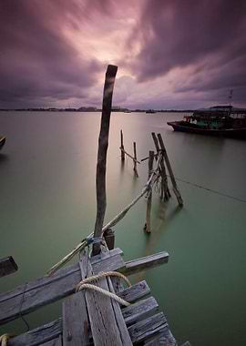 Dusk In Seberang Takir