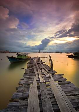 Dusk In Seberang Takir II